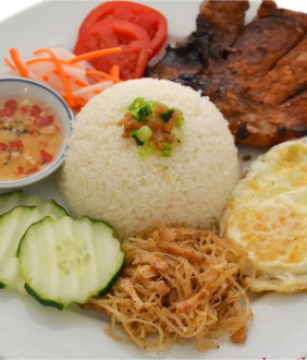 Vietnamese Broken Rice (Cơm Tấm)