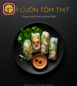 Prawn & Pork Summer Rolls
