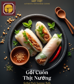 Grilled meat Summer Rolls