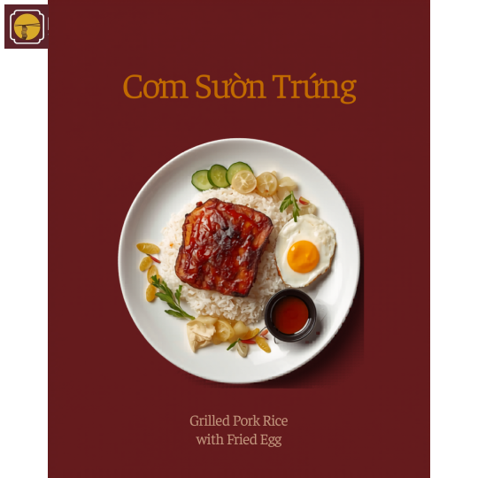 Grilled Pork Rice with Fried Egg